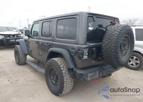 2019 Jeep Wrangler Unlimited Rubicon 4X4 z USA, uszkodzony, nr VIN 1C4HJXFG6KW643370